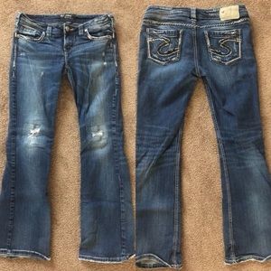 29 x 31 Aiko Style Silver brand jeans